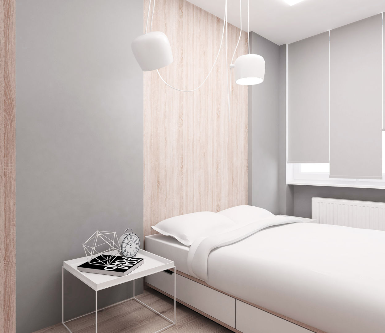 Apartments in Gliwitz, FOORMA FOORMA Modern Yatak Odası