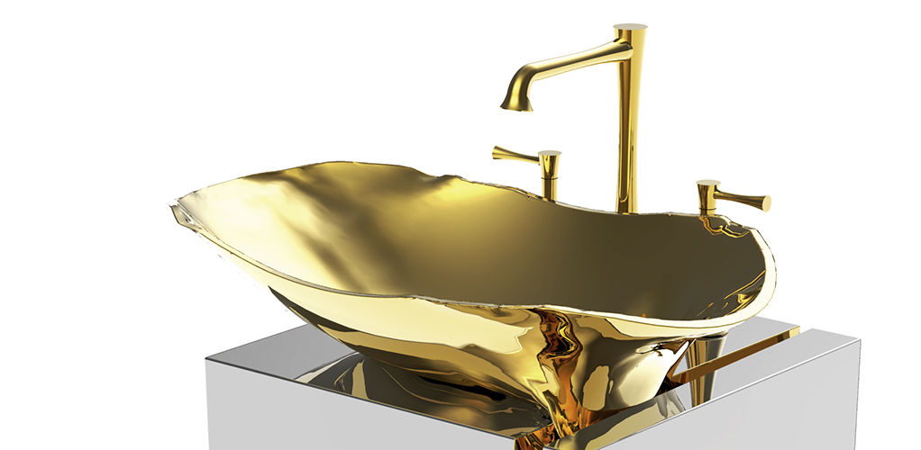 Les éléments décoratifs, Art D.D.C Art D.D.C Phòng tắm phong cách chiết trung Đồng / Đồng / Đồng thau Sinks