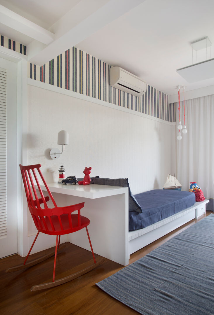 Cobertura FCF, Yamagata Arquitetura Yamagata Arquitetura Nursery/kid’s room Wood-Plastic Composite Beds & cribs