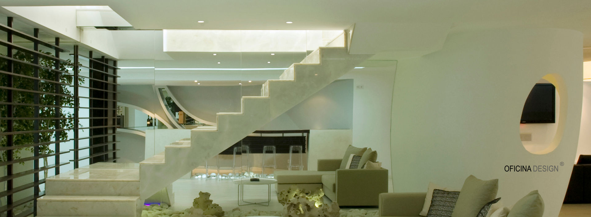 Casa - Freedom, Oficina Design Oficina Design Ingresso, Corridoio & Scale in stile minimalista
