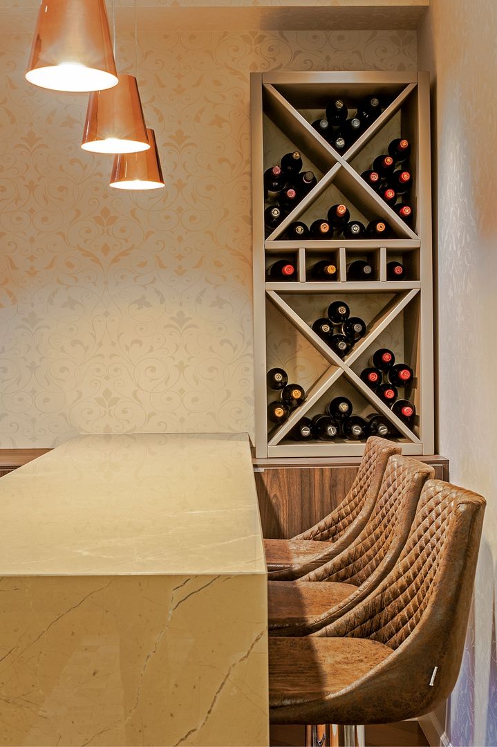 APARTAMENTO MS, Studio Boscardin.Corsi Arquitetura Studio Boscardin.Corsi Arquitetura Classic style wine cellar