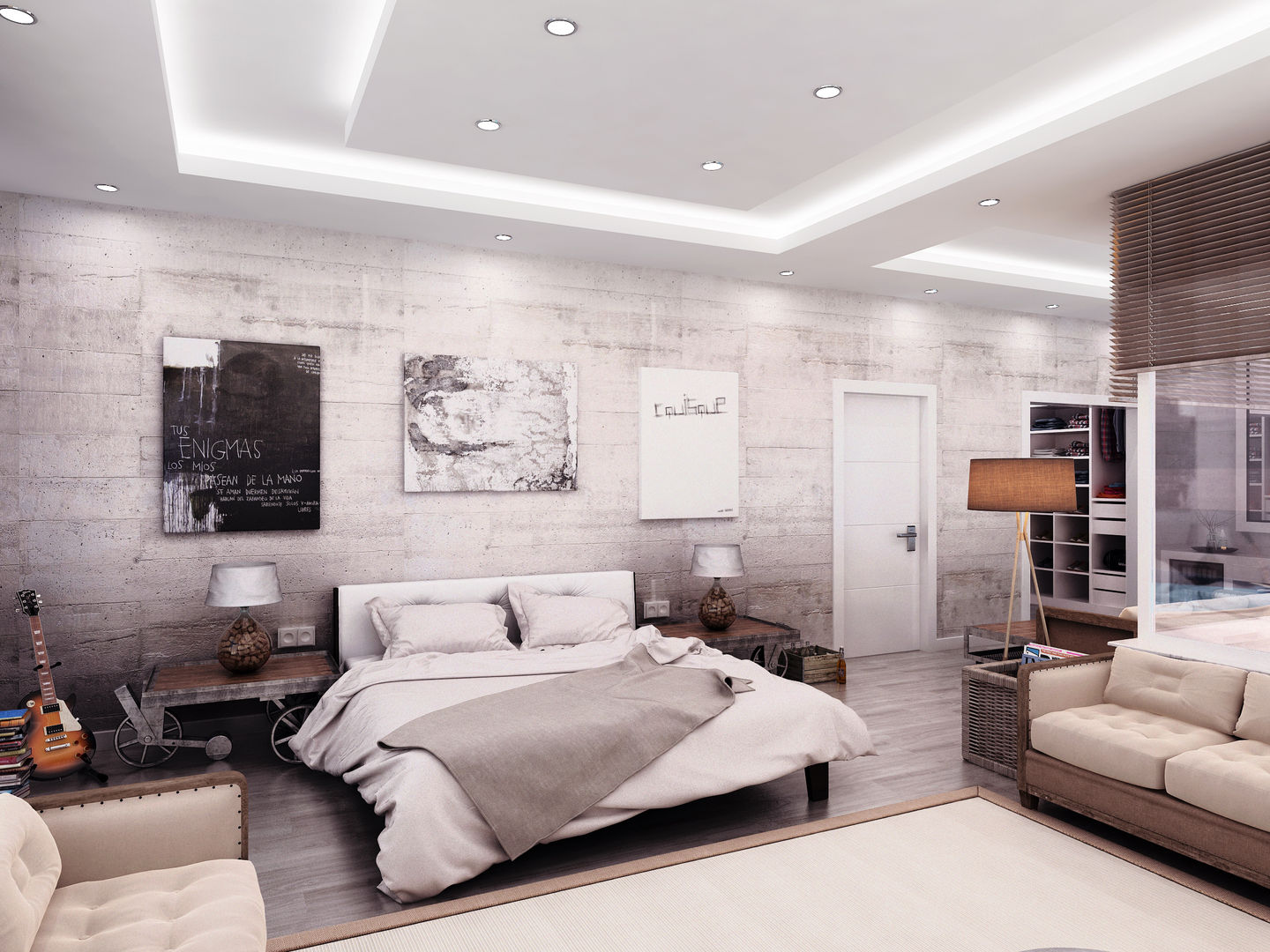 homify Cuartos de estilo moderno