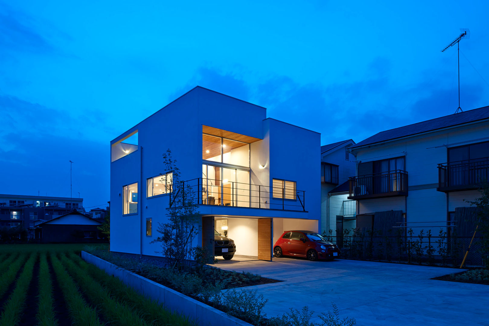 石井の家, 小野里信建築アトリエ 小野里信建築アトリエ Modern Houses