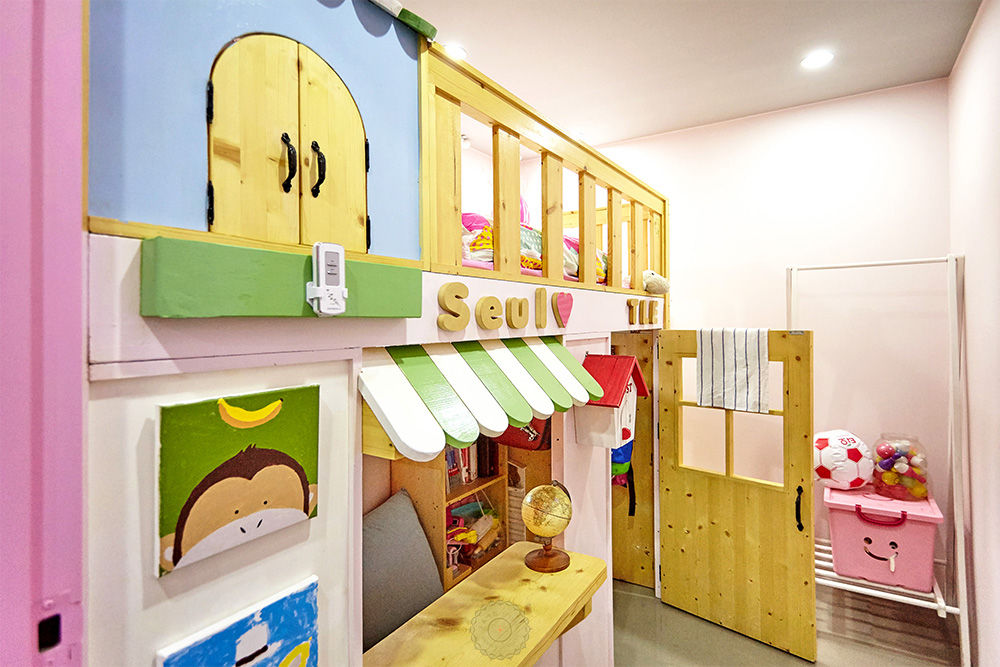 homify Dormitorios infantiles de estilo industrial