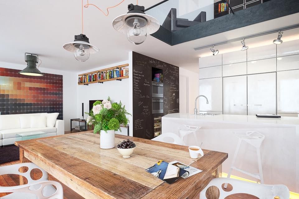 homify Salas de estar modernas