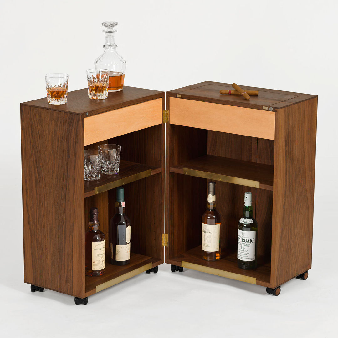Whisky Schrank, Wood & Luxury Wood & Luxury Klassieke woonkamers Massief hout Kasten & dressoirs
