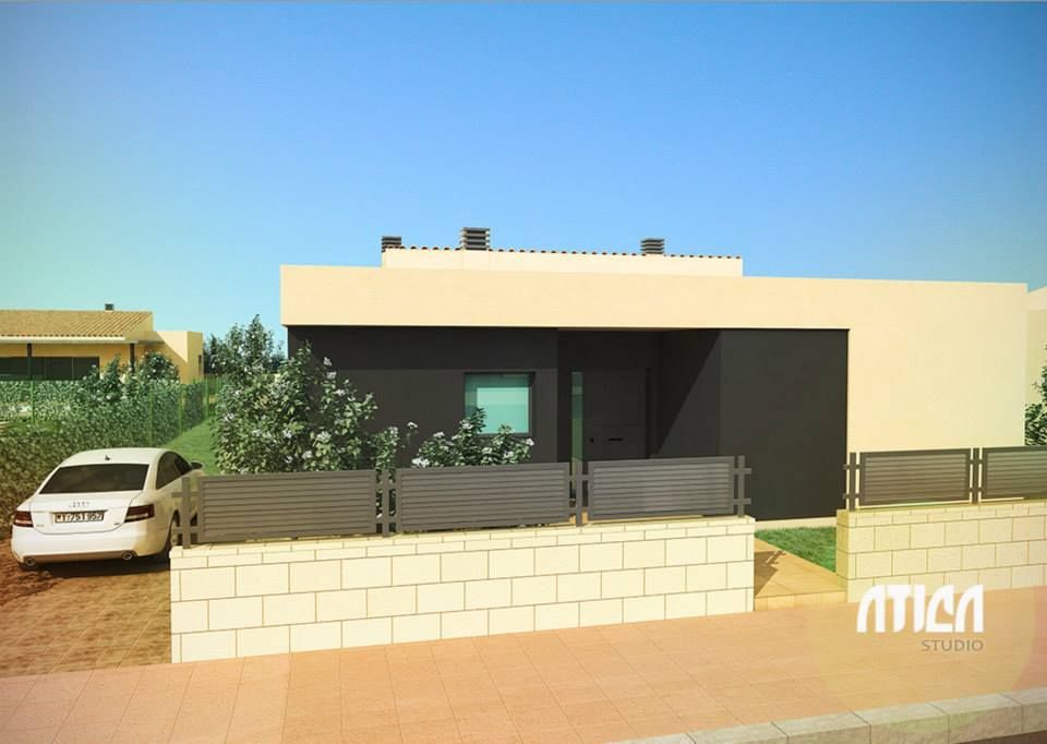 Proyecto 02, ATICA Studio ATICA Studio Modern houses