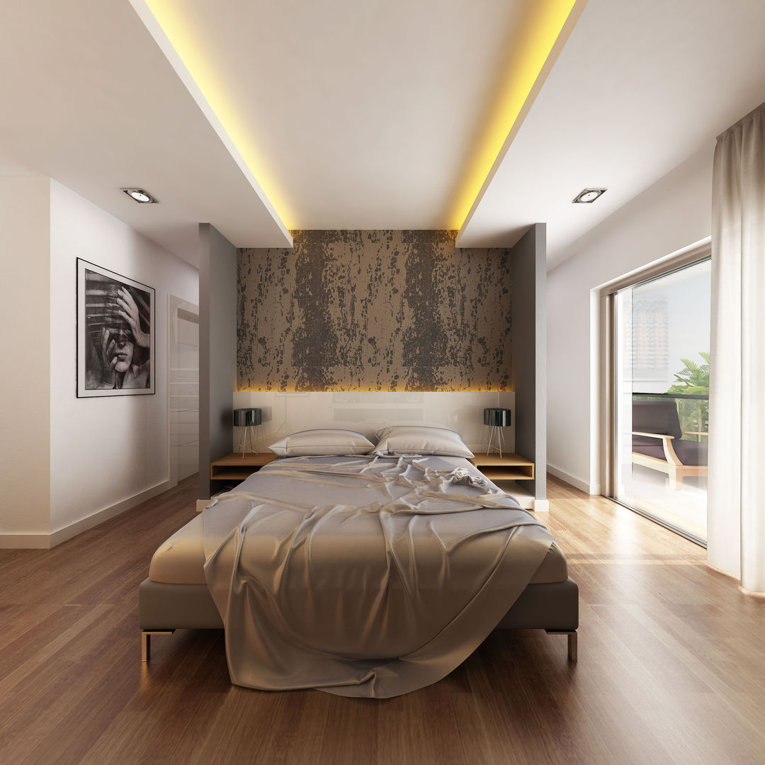 homify Modern style bedroom