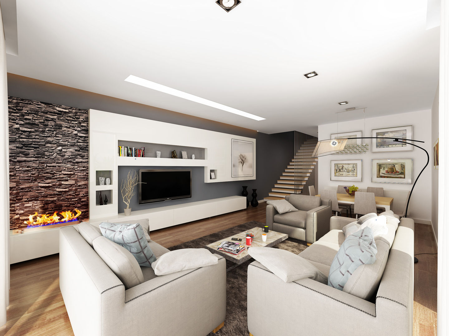 homify Modern living room