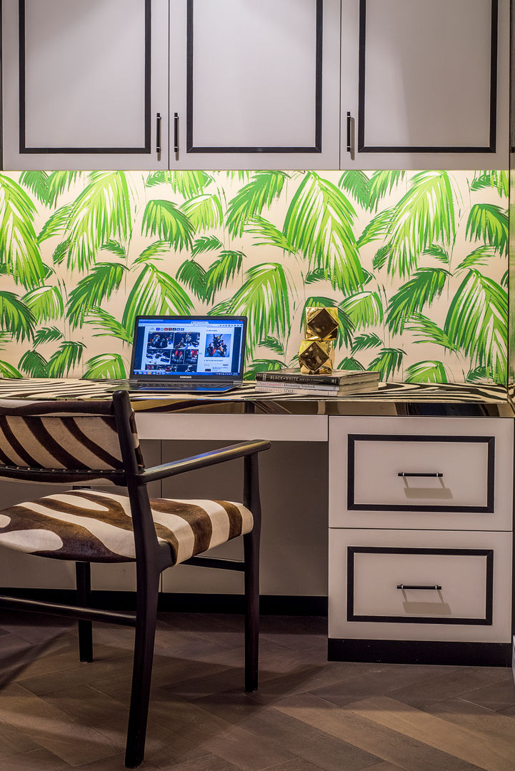 Maximalist Modern, Design Intervention Design Intervention Modern Study Room and Home Office