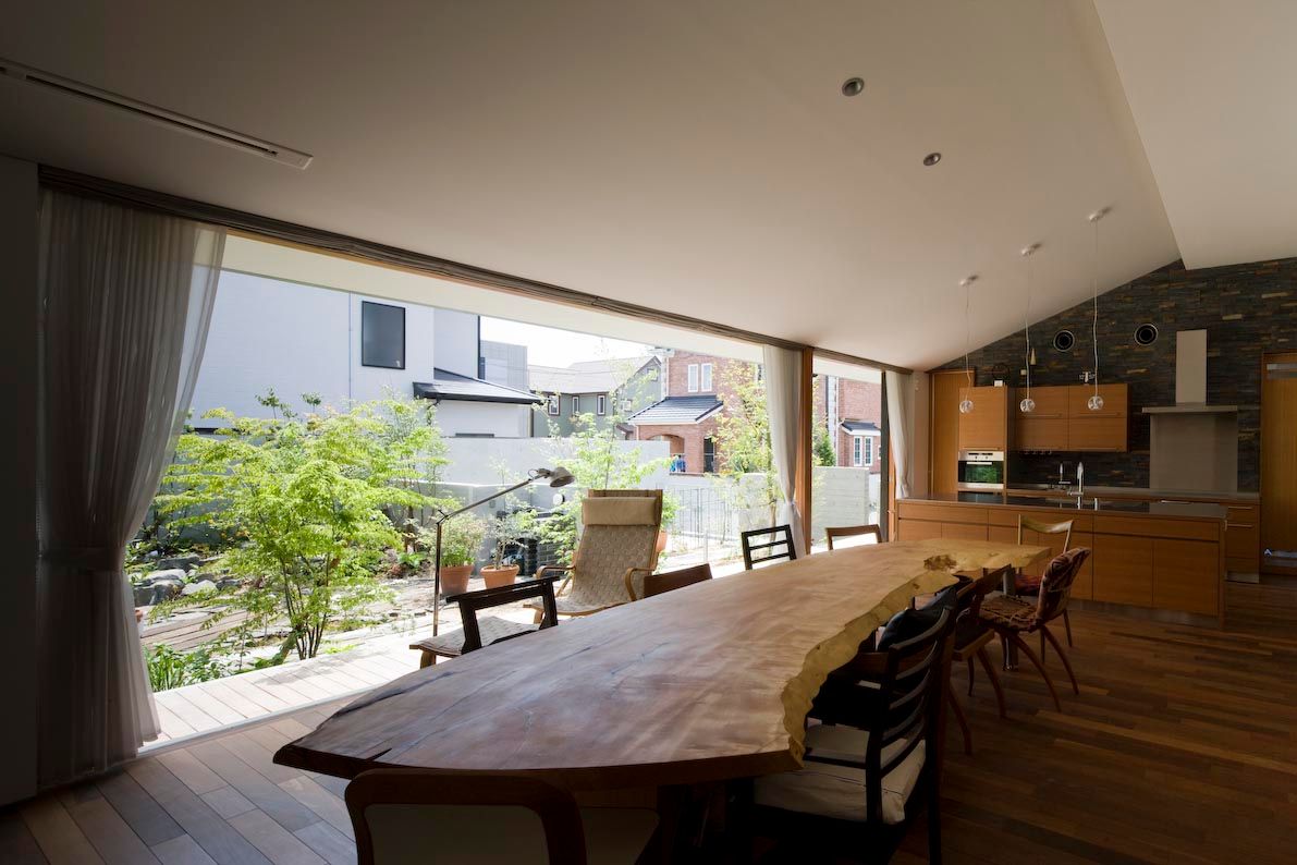 ＥＤＡＭＡＴＳＵ Ｈｏｕｓｅ, 澤村昌彦建築設計事務所 澤村昌彦建築設計事務所 Livings de estilo ecléctico