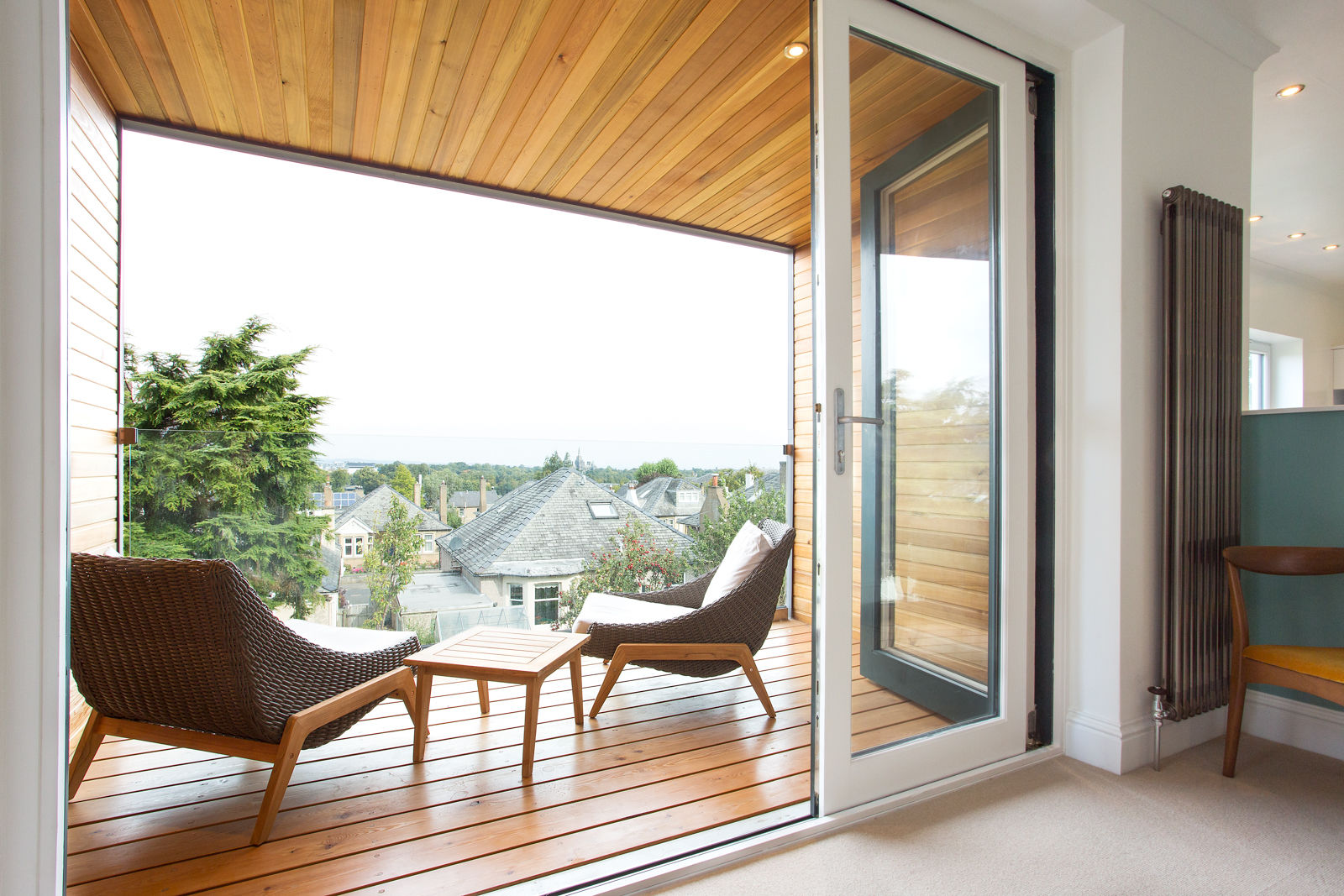 Zinc Balcony Pod and Basement Conversion, Urban Creatures : Architects Urban Creatures : Architects Varandas, alpendres e terraços modernos