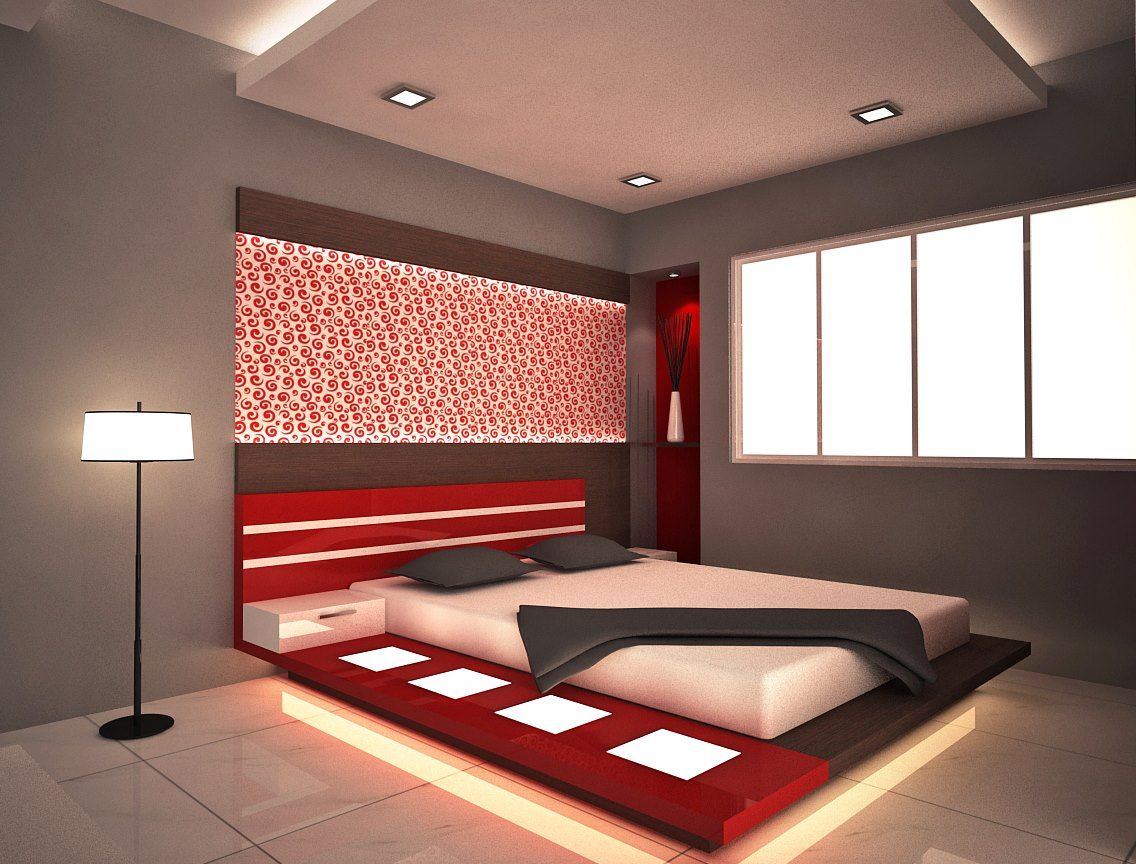 Beautiful Bedroom, Interior Design Interior Design Camera da letto moderna