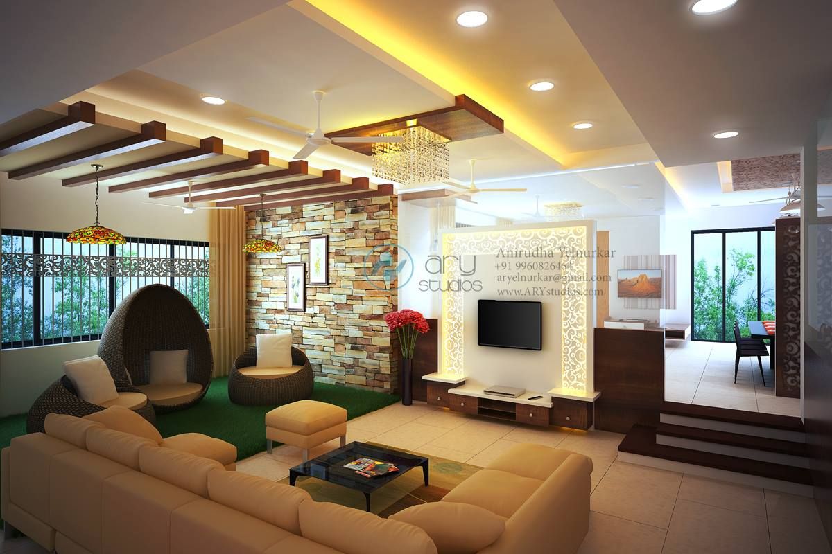 Interior projects, ARY Studios ARY Studios ห้องนั่งเล่น