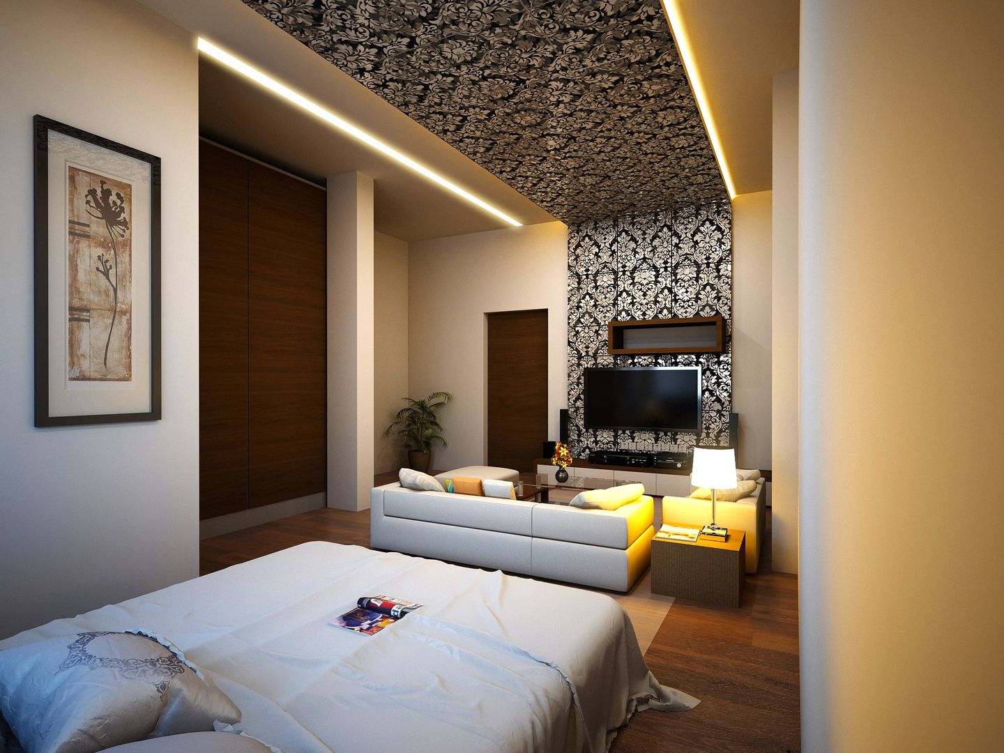 Interior projects, ARY Studios ARY Studios Modern style bedroom