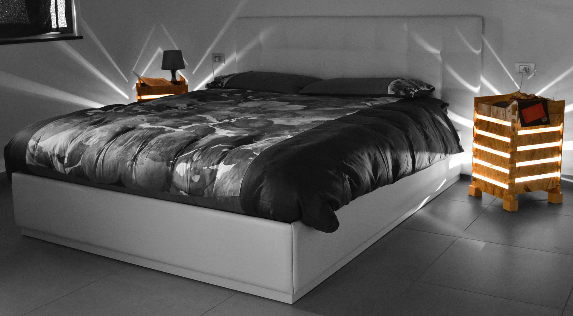 Letto singolo in legno / L6a - Totem Italia