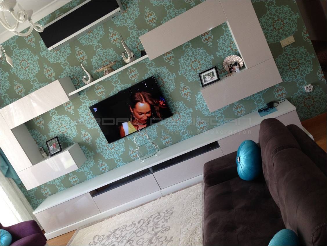 Erdal Demircan İç Tasarım ve Dekorasyon, Erdal Demircan İç Tasarım ve Dekorasyon Erdal Demircan İç Tasarım ve Dekorasyon Phòng khách TV stands & cabinets