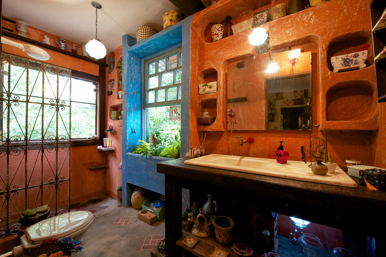 Sala de Banho Diferente, Régua Arquitetura Régua Arquitetura Rustic style bathrooms