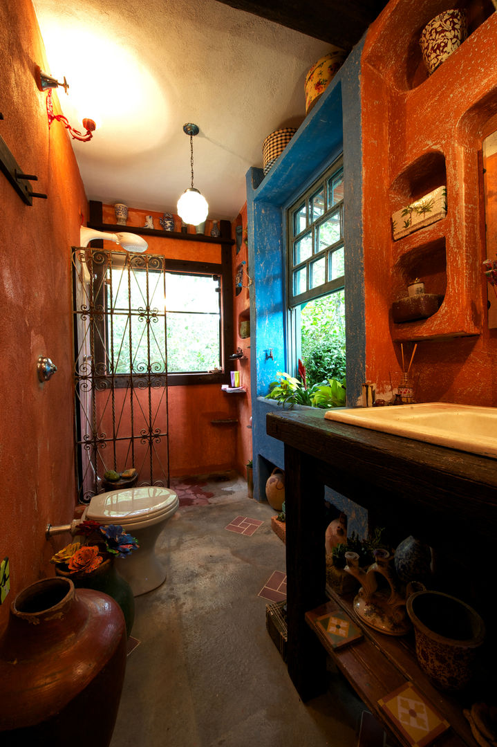 Sala de Banho Diferente, Régua Arquitetura Régua Arquitetura Rustic style bathroom