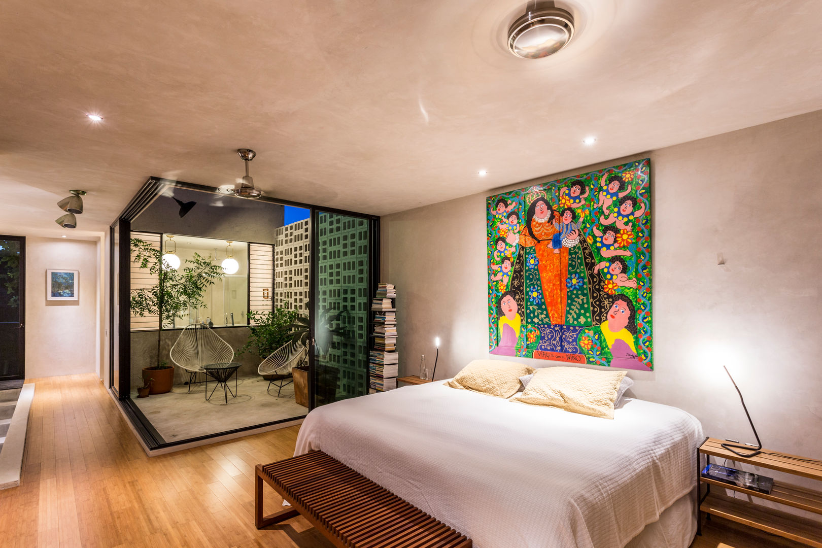 Fantástico Proyecto - Casa Desnuda, Taller Estilo Arquitectura Taller Estilo Arquitectura Eclectic style bedroom
