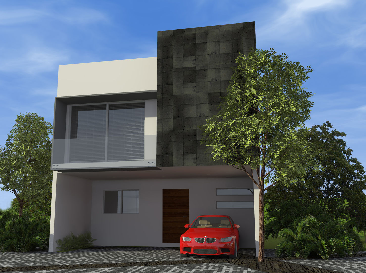 Residencial Escultores, studioQUATTRO.mx studioQUATTRO.mx منازل