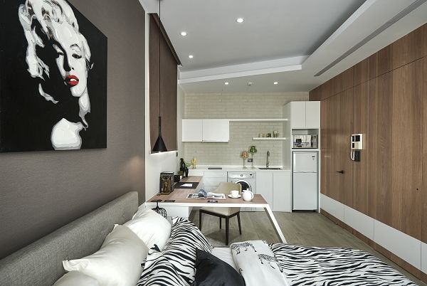 [HOME] Yunshi Interior Design, KD Panels KD Panels Modern style bedroom Wood Wood effect