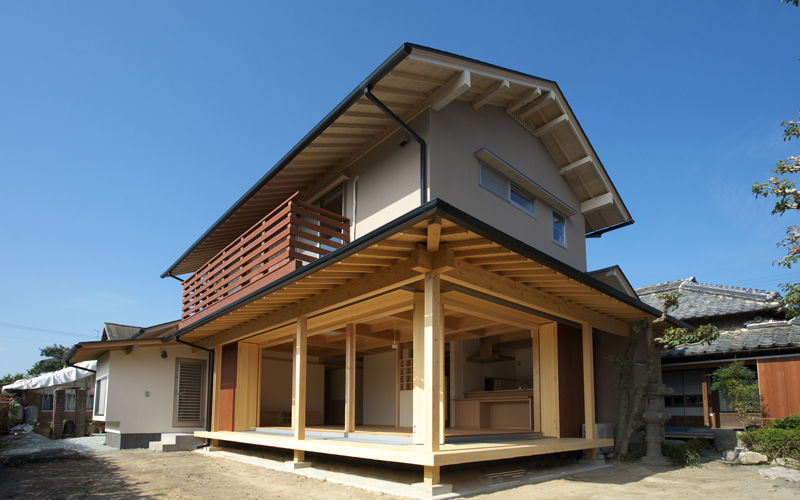 みやきの家, AMI ENVIRONMENT DESIGN／アミ環境デザイン AMI ENVIRONMENT DESIGN／アミ環境デザイン Casas de estilo asiático