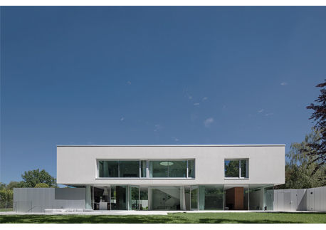 Maison moderne avec vue panoramique sur le forêt, dl-c, designlab-construction sa dl-c, designlab-construction sa Nowoczesne domy