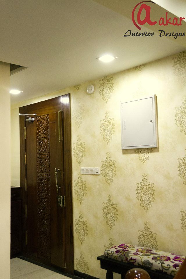 Mr. Chandak's Duplex Apartment, ES Designs ES Designs Modern walls & floors