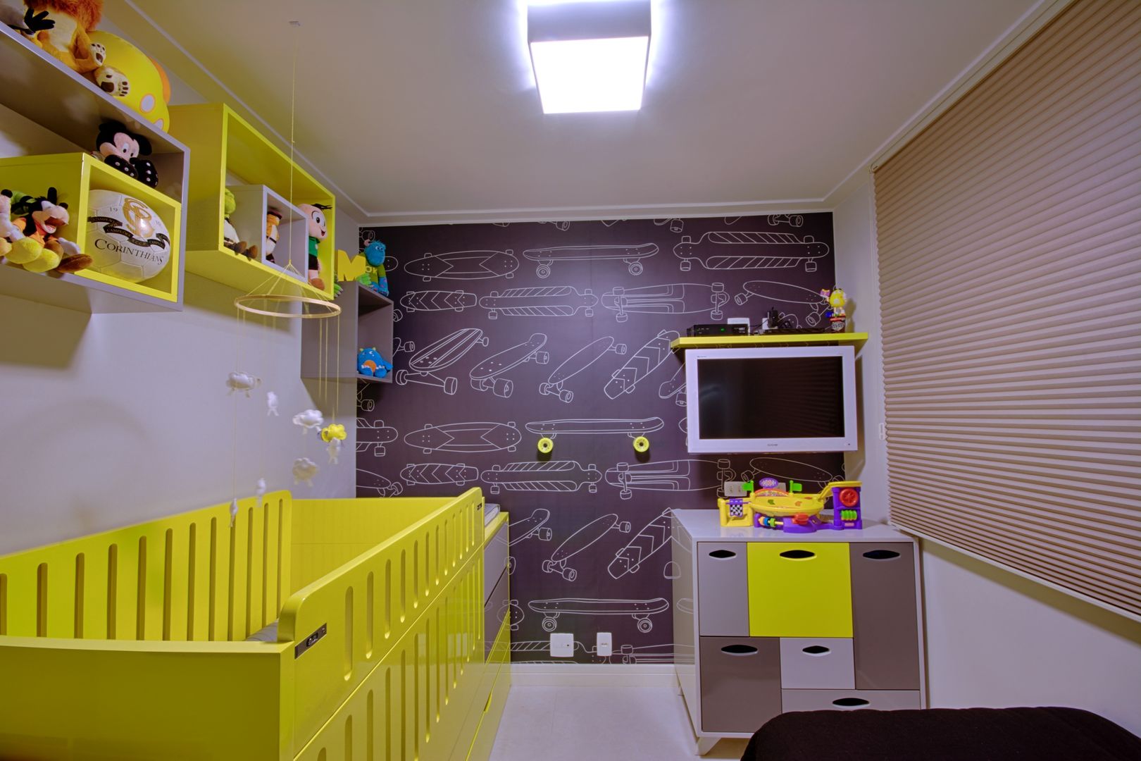 Apartamento Santana, Veridiana França Arquitetura de Interiores Veridiana França Arquitetura de Interiores Nursery/kid’s room