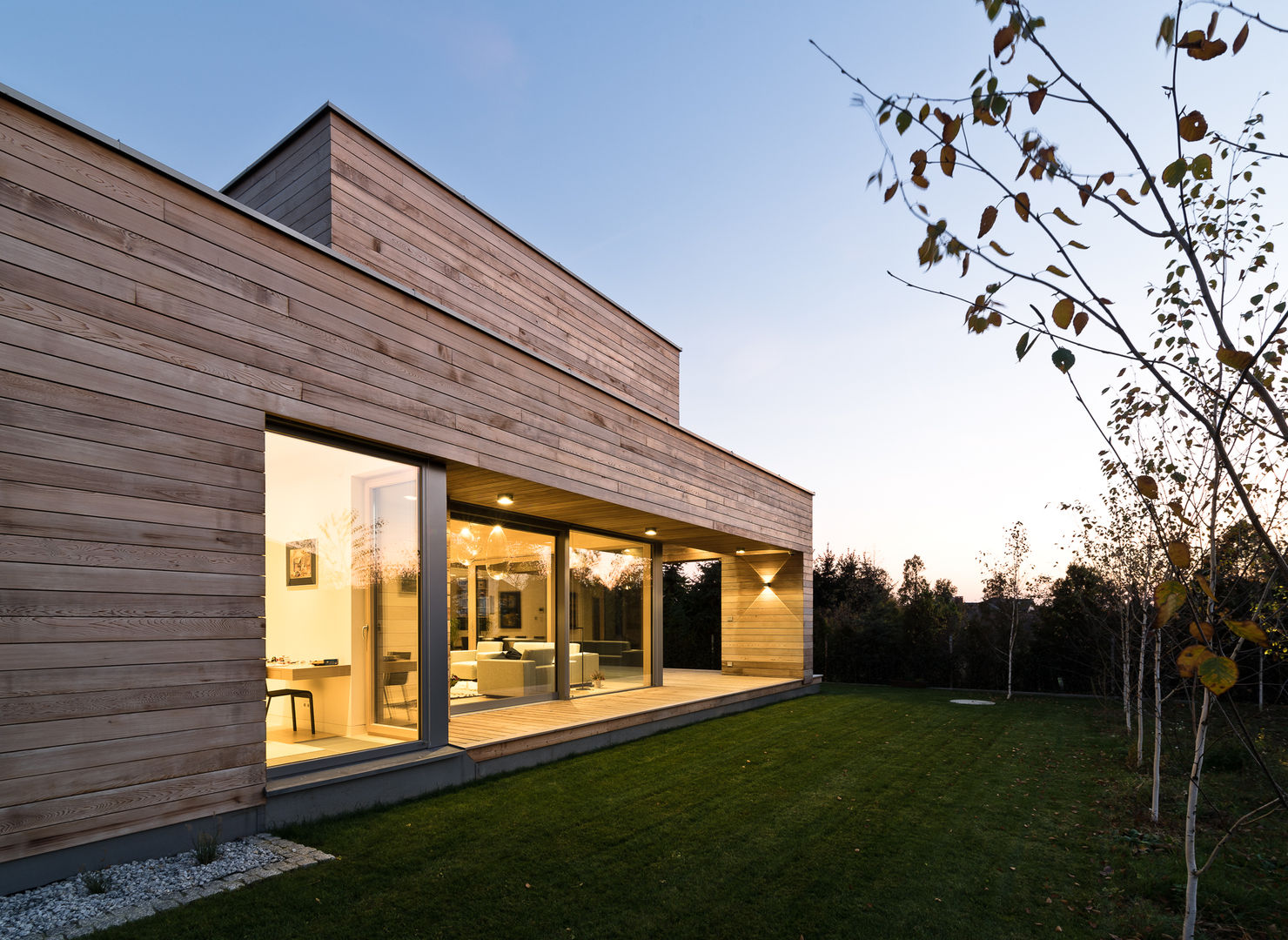 Cedar House, Fotografia Przemysław Turlej Fotografia Przemysław Turlej Casa di legno Legno Effetto legno