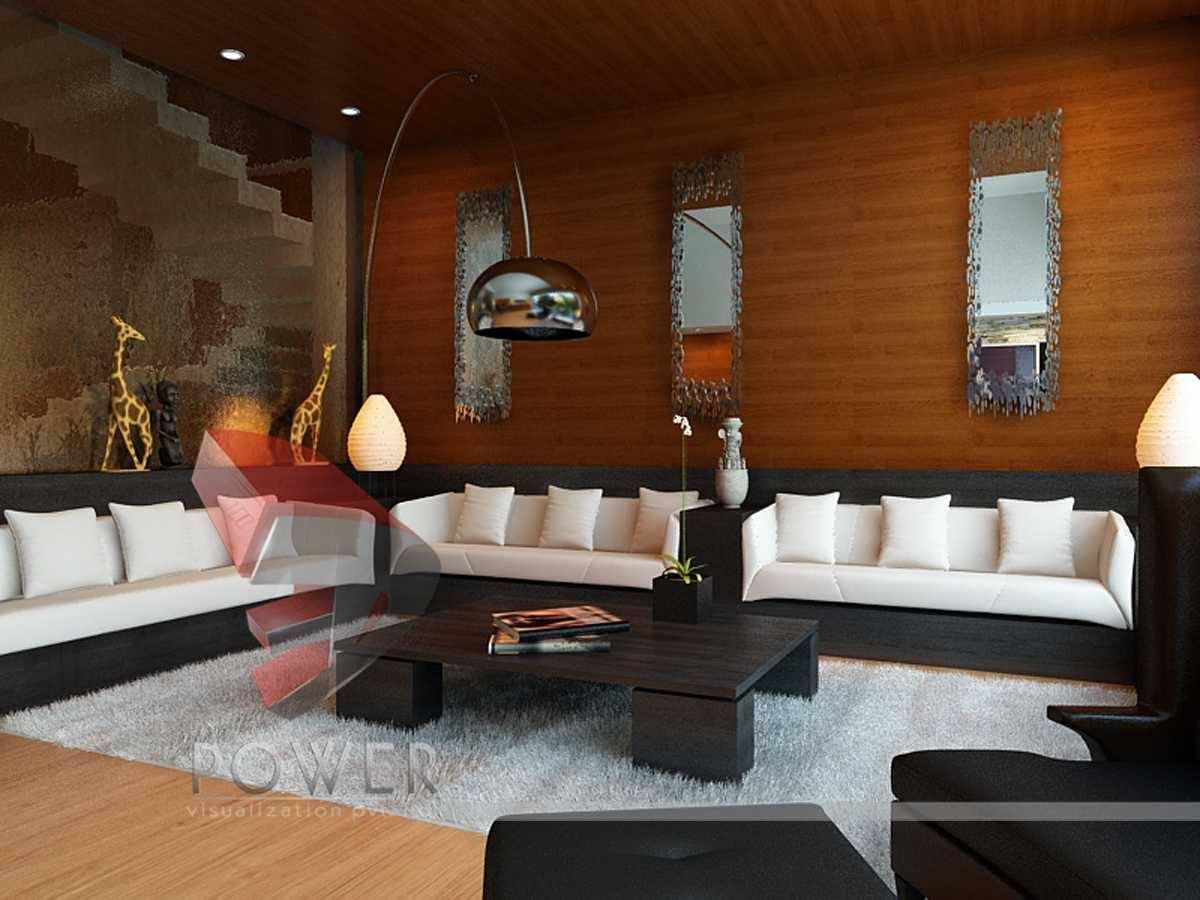 Beautiful Living Room Interiors, 3D Power Visualization Pvt. Ltd. 3D Power Visualization Pvt. Ltd. Moderne Wohnzimmer