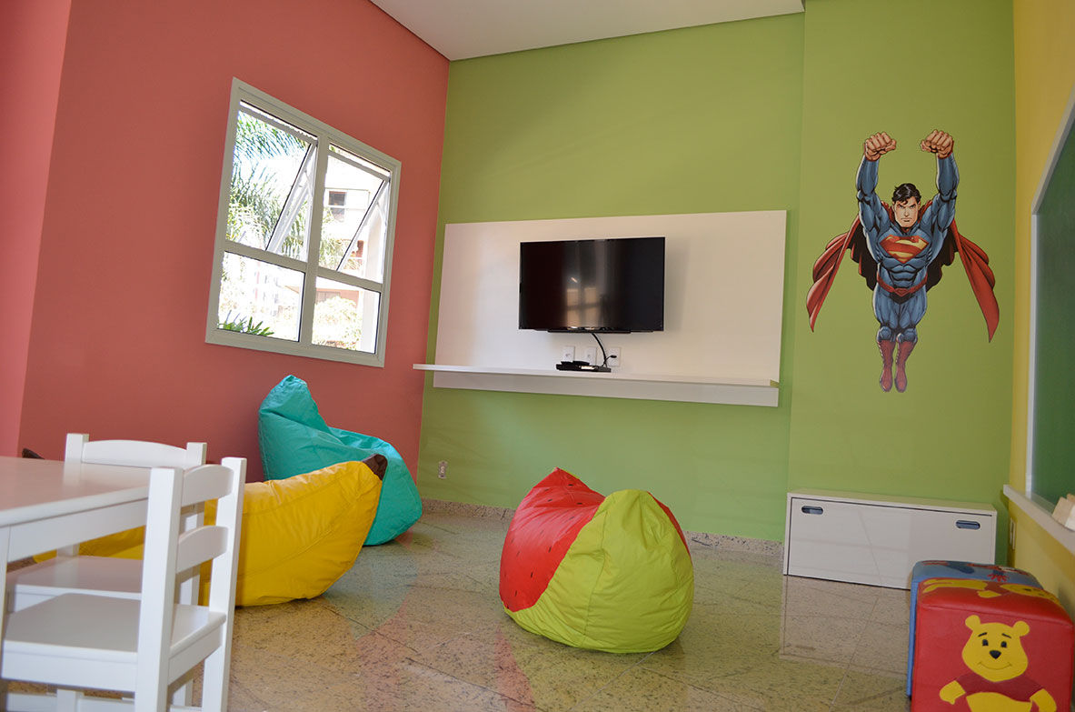 Brinquedoteca – Edif. Residencial., MEM Arquitetura MEM Arquitetura Nursery/kid’s room