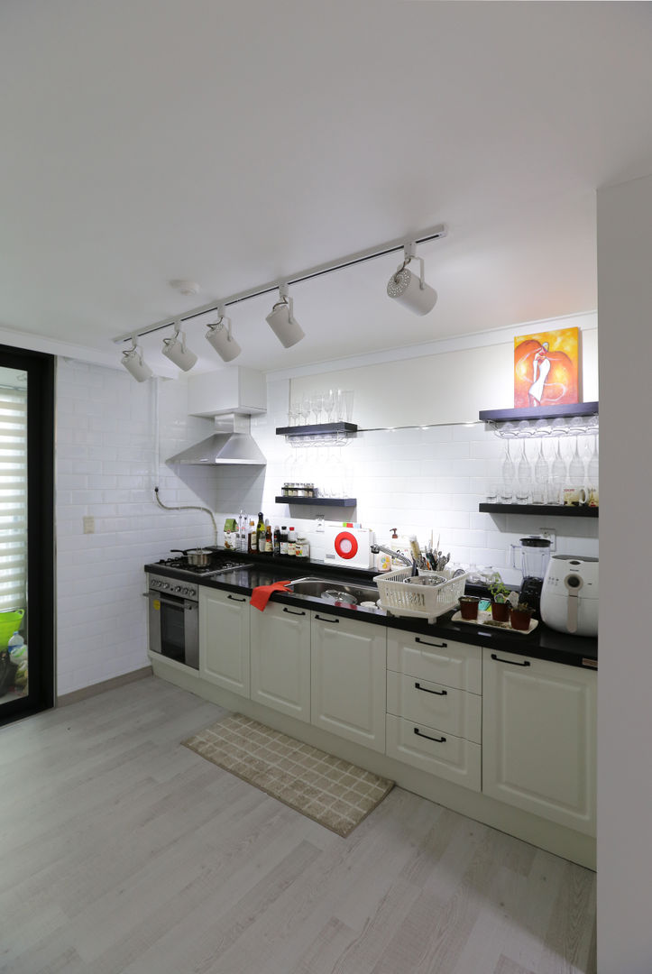 인천 삼산동 산삼타운 21평 , 금화 인테리어 금화 인테리어 Scandinavian style kitchen