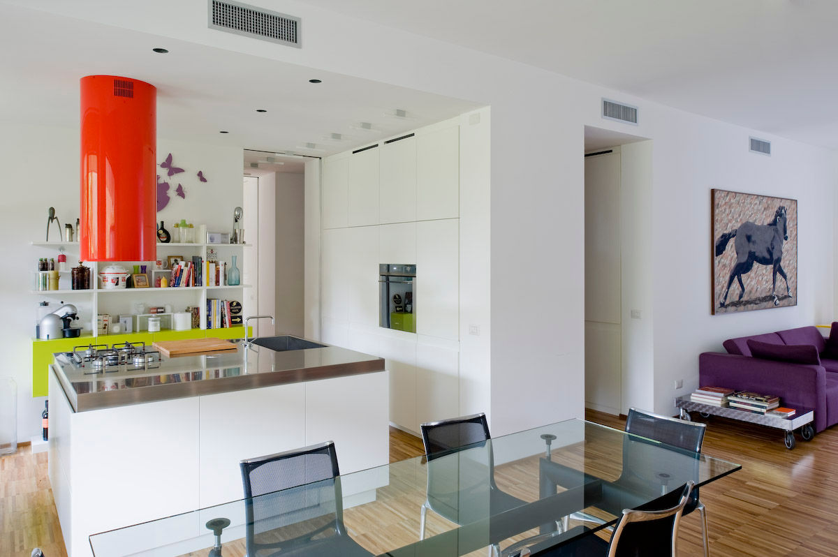 PRIVATE APARTMENT_ROS, cristianavannini | arc cristianavannini | arc Modern kitchen