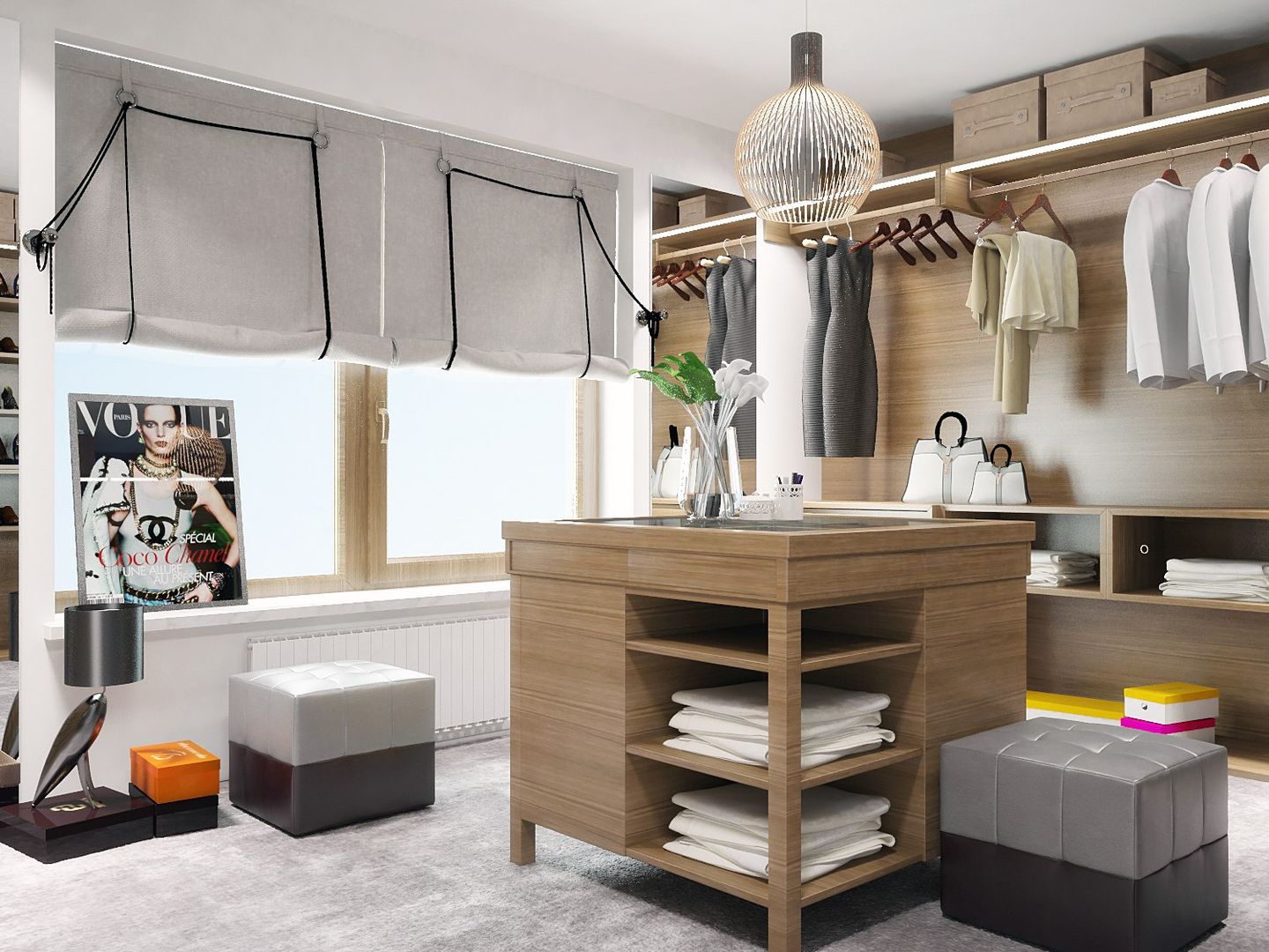 APARTMENT/6, ONE STUDIO ONE STUDIO Walk in closets de estilo escandinavo