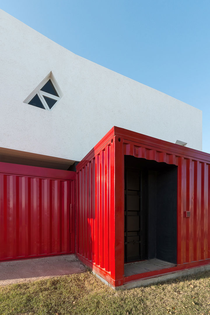 Casa Container, estudioscharq estudioscharq 모던스타일 주택