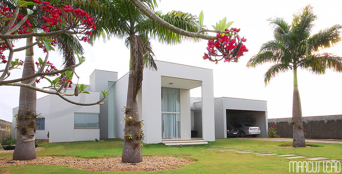 Casa Albuquerque, Marcus Leão Arquitetura Marcus Leão Arquitetura Minimalist house