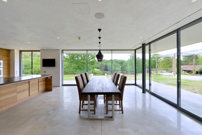 Little England Farm - House, BBM Sustainable Design Limited BBM Sustainable Design Limited Modern dining room