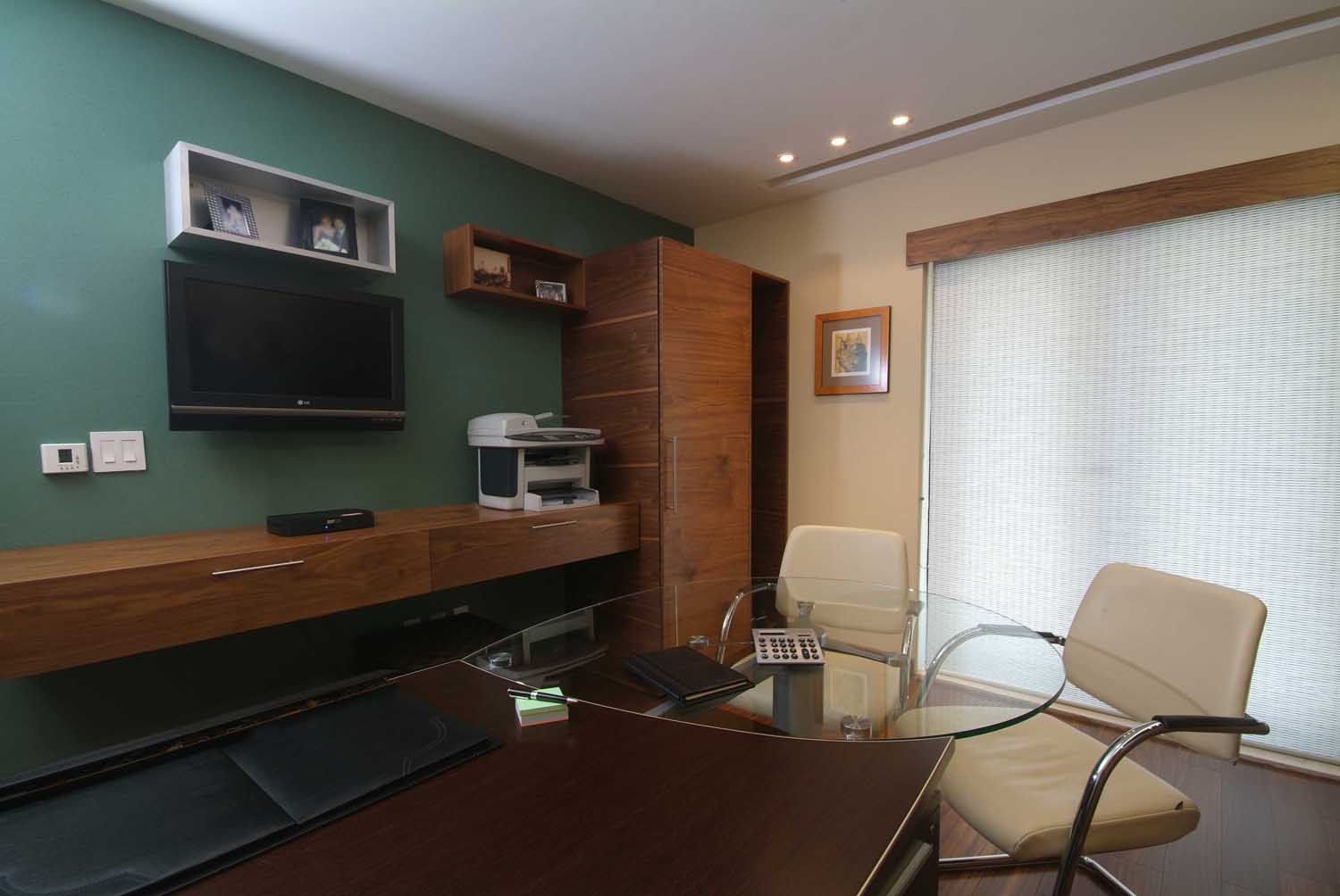 Departamento Jomap, DIN Interiorismo DIN Interiorismo Modern Study Room and Home Office