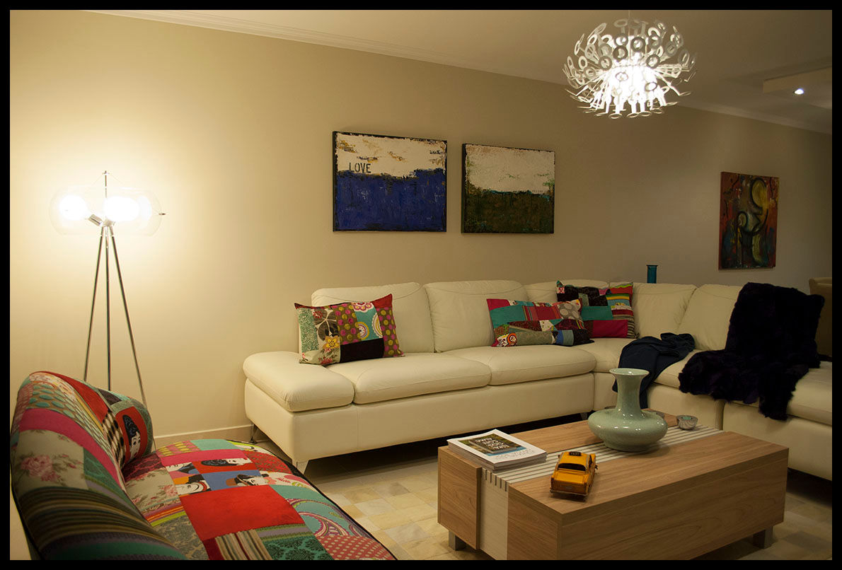 Departamento en Punta del Este , Diseñadora Lucia Casanova Diseñadora Lucia Casanova Eclectic style living room