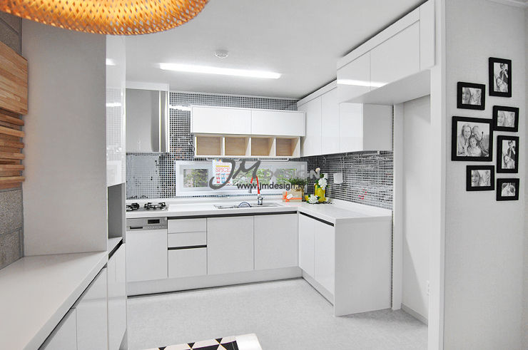 평촌현대홈타운33평 , JMdesign JMdesign Modern kitchen