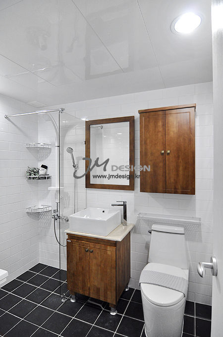 평촌현대홈타운33평 , JMdesign JMdesign Modern bathroom