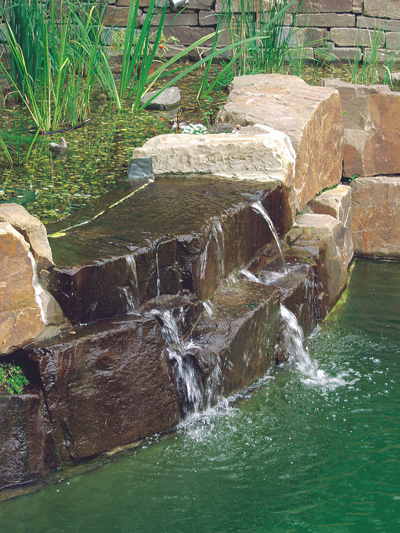 Schwimmteich, dirlenbach - garten mit stil dirlenbach - garten mit stil Wiejski ogród