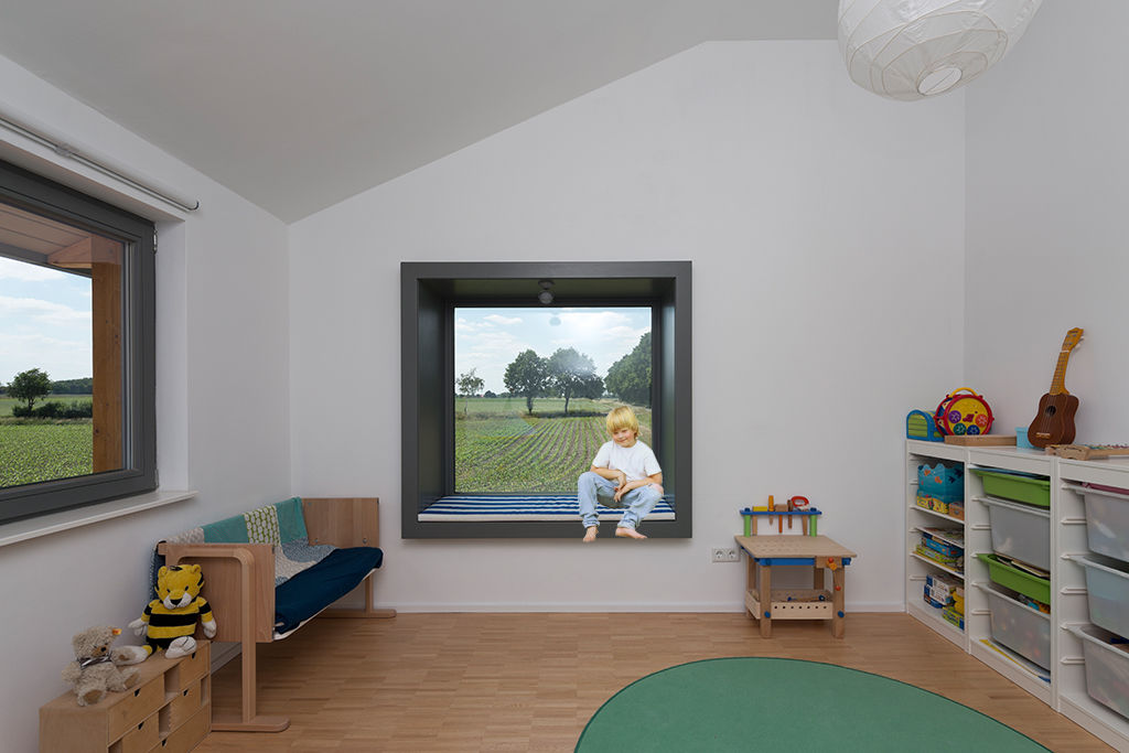 Einfamilienhaus D, Wasbüttel bei Gifhorn, Gondesen Architekt Gondesen Architekt Habitaciones para niños de estilo moderno