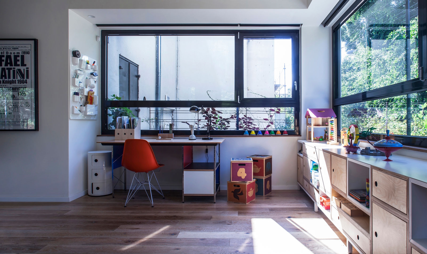 Bespoke Furniture, Kukka Kukka Quarto infantil moderno Armazenamento