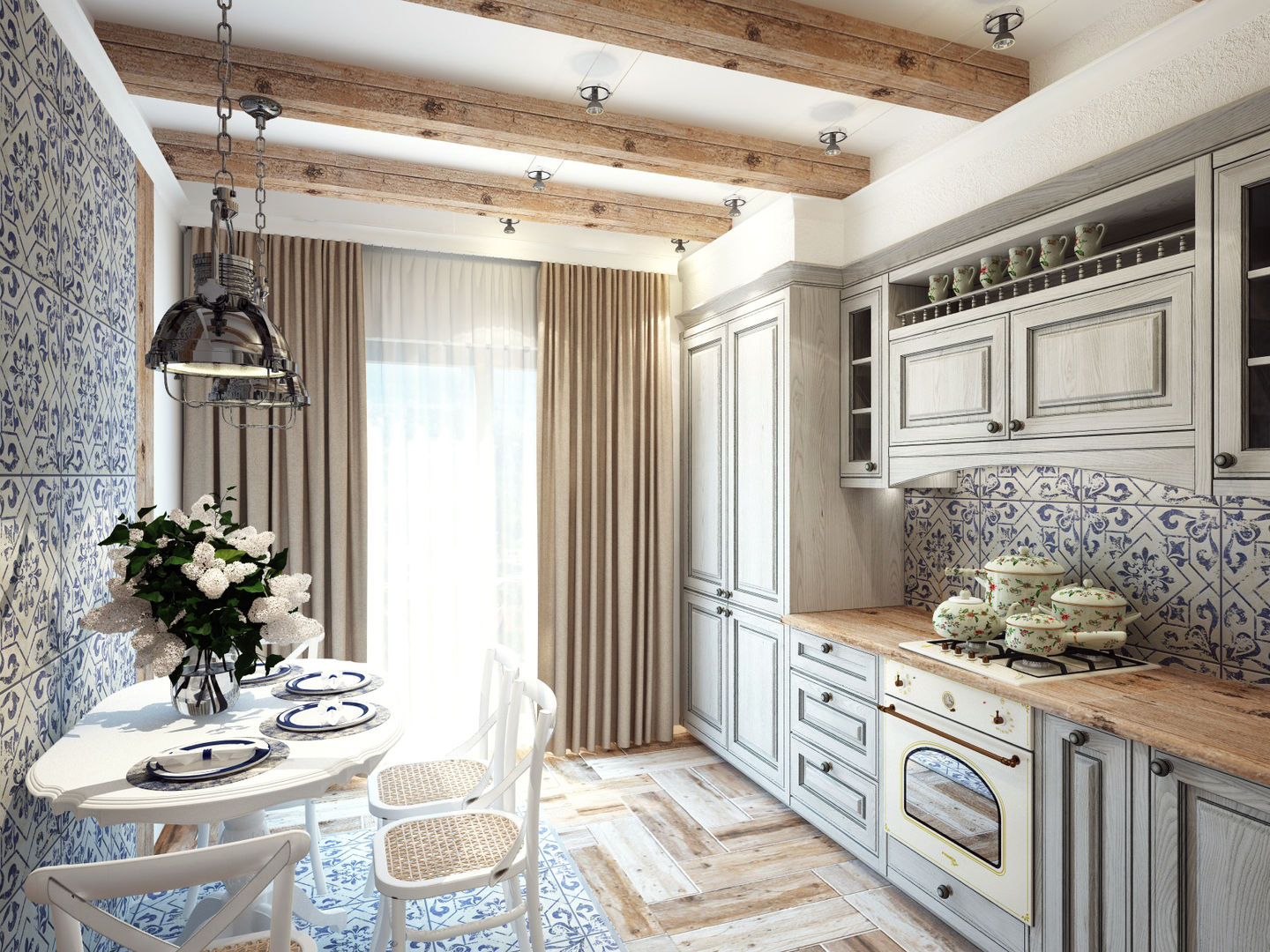 СРЕДИЗЕМНОМОРЬЕ, GraniStudio GraniStudio Cocinas de estilo mediterráneo