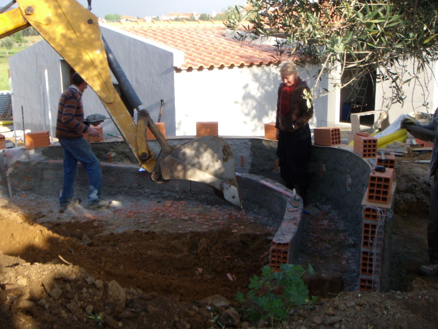 Banco ondulado com vista ao campo, Atelier Jardins do Sul Atelier Jardins do Sul Jardines de estilo ecléctico