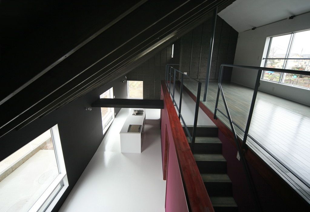 アルフラー邸, ジャムズ ジャムズ Modern Corridor, Hallway and Staircase