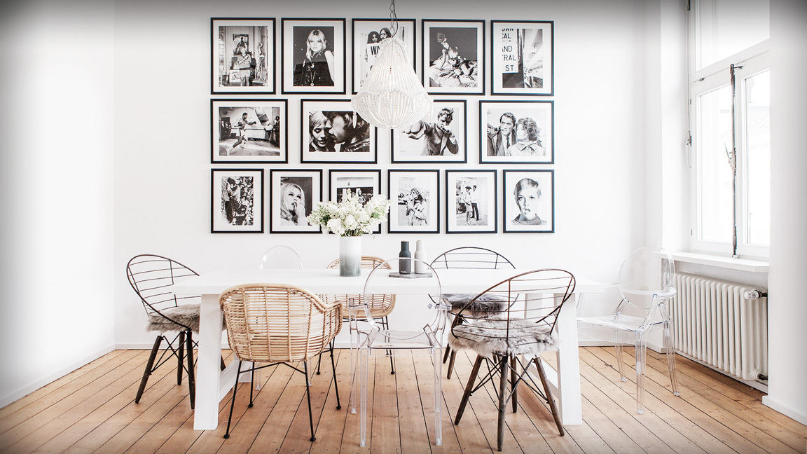 Dining Room Design – Iconic Retro Portraits Dining Room, Designsetter Designsetter Їдальня
